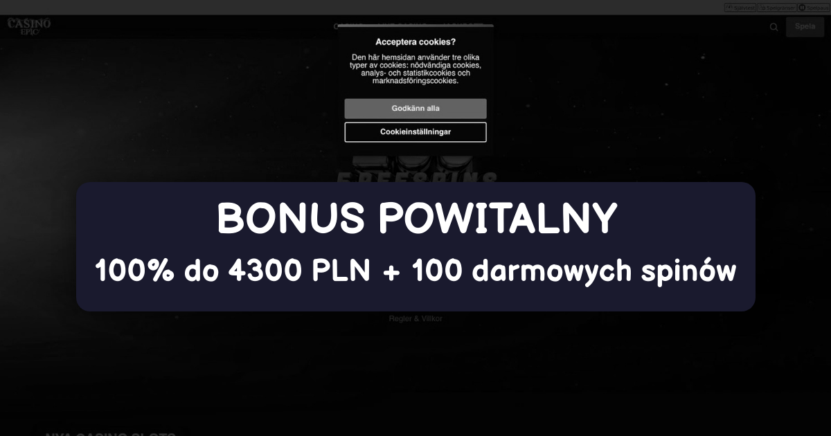 Casino Epic - Kasyno Online w Polsce