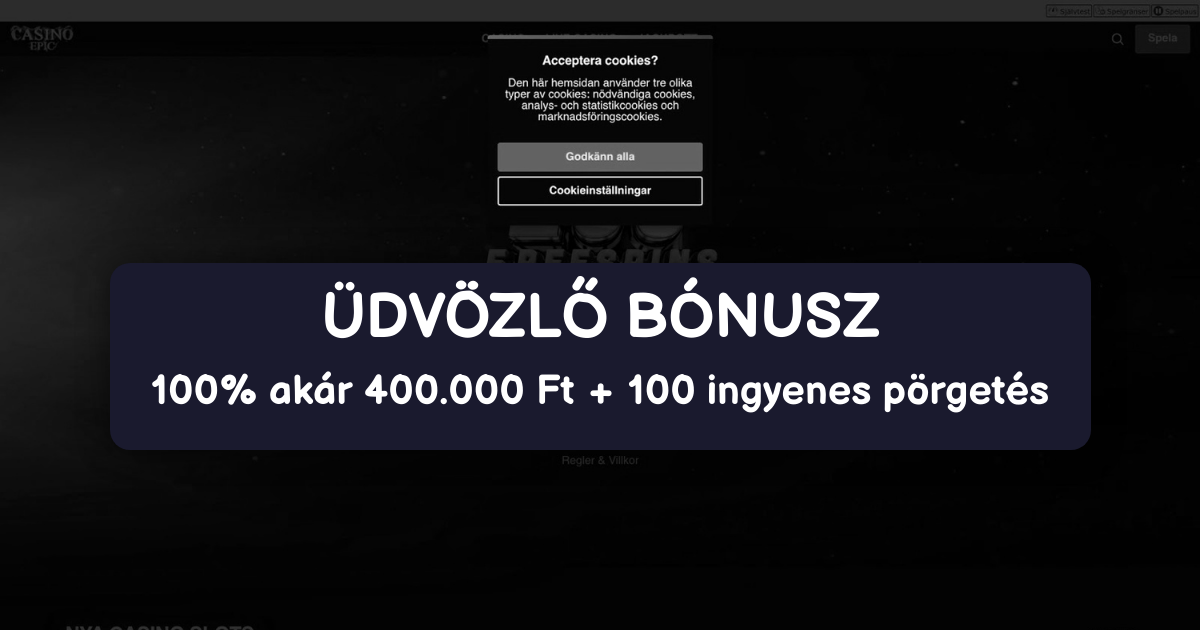 Casino Epic - Online Kaszinó Magyarországon